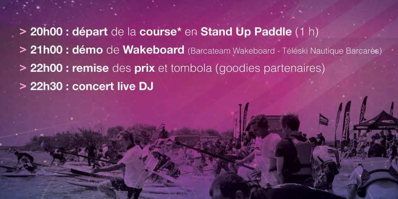 Nuit Paddle & Wake - Port de Leucate