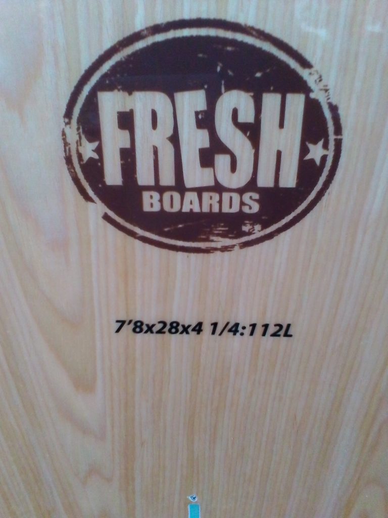 Sup Fresh Board ID WOOD 7.8 X 28 X 1/4 : 112L | fresh Board Sup | Le Blog Surfone