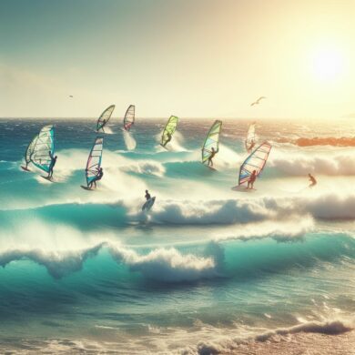 voile de windsurf